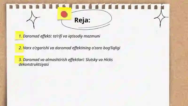 Daromad effekti 2