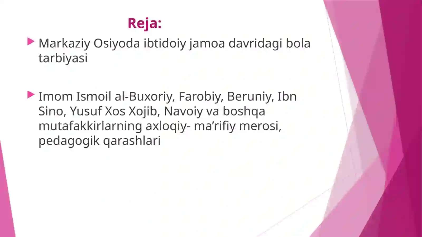 Sharq allomalarining pedagogik qarashlari 2