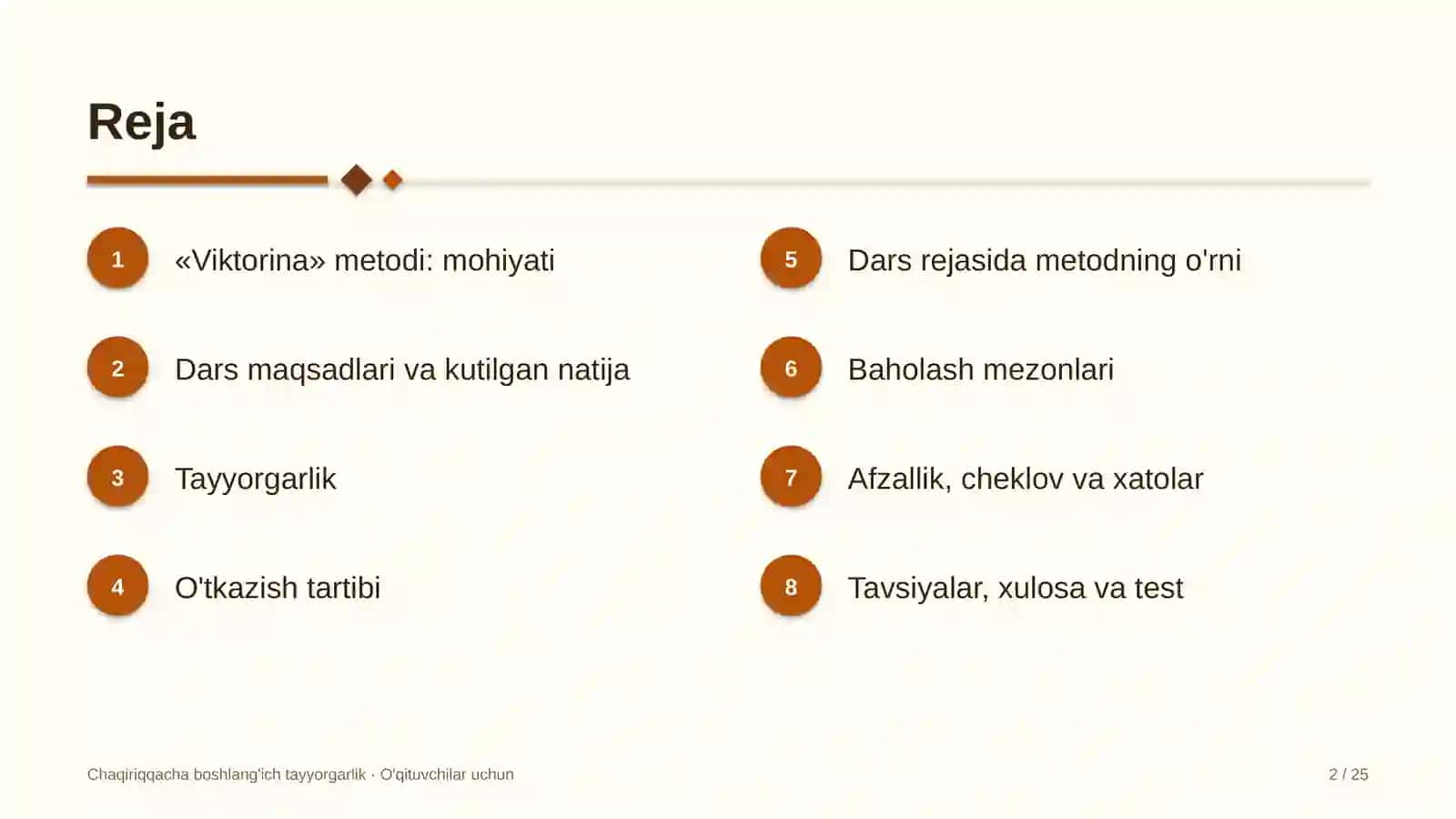 chaqiriqqacha boshlang'ich tayyorgarlik darslarida viktorina metodidan foydalanish 6716 2