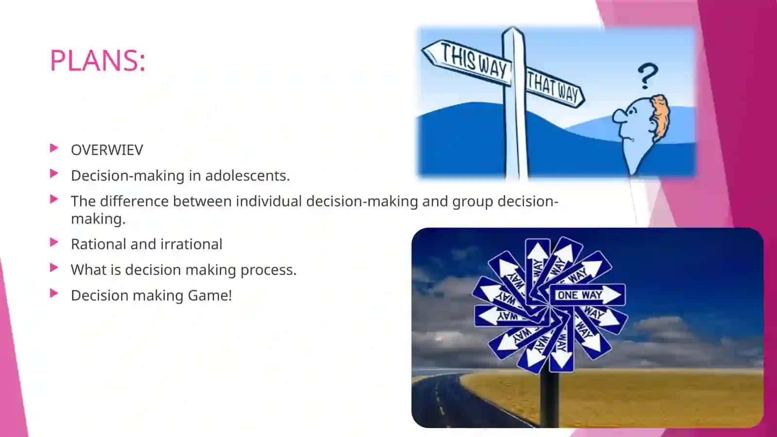 Decision-making in adolescents 2