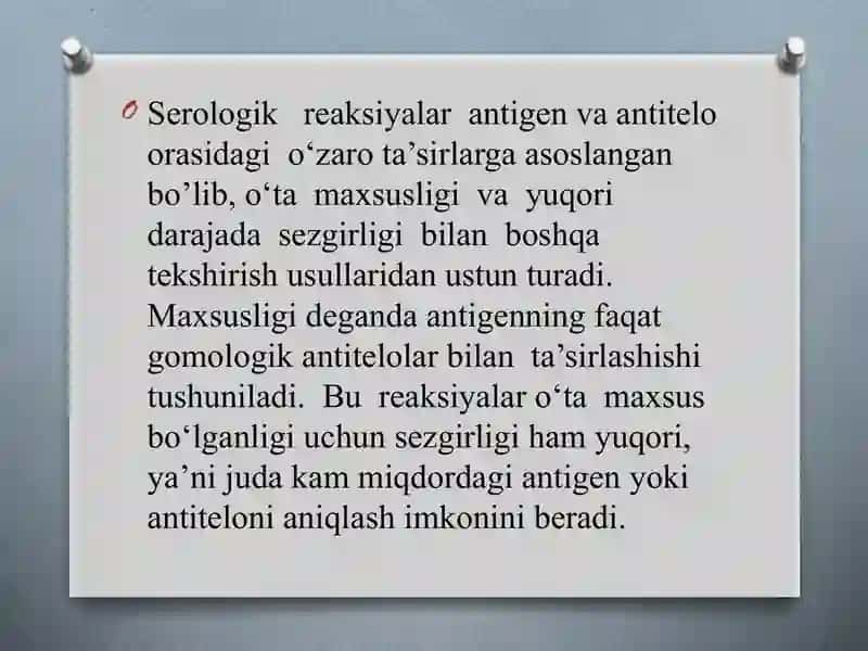 SEROLOGIK REAKSIYALAR 2