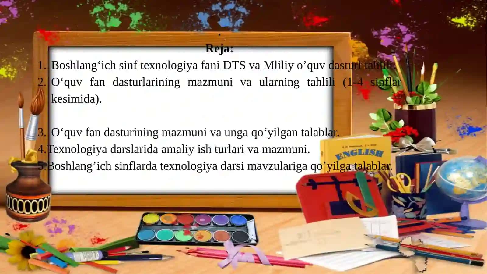 Boshlang‘ich sinflarda texnologiya ta’limi 2