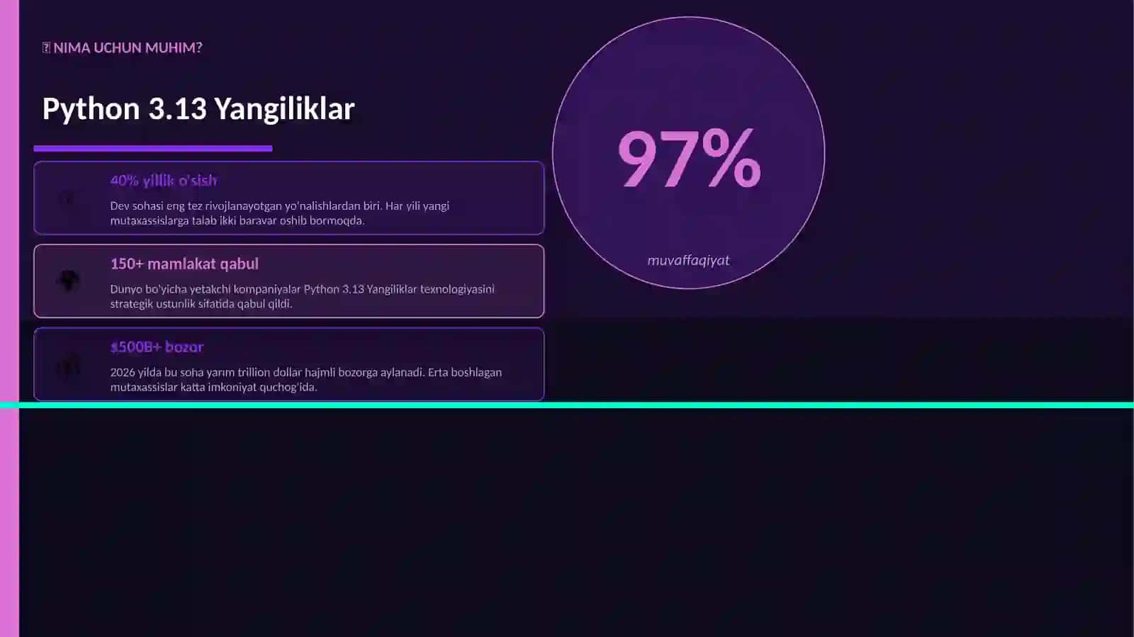 Python 3.13 Yangiliklar 2