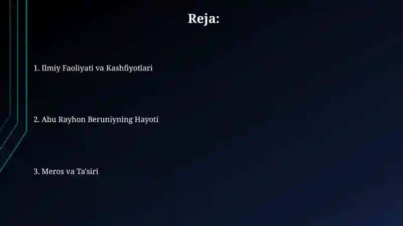 Abu RayhonBeruniyhayoti 2
