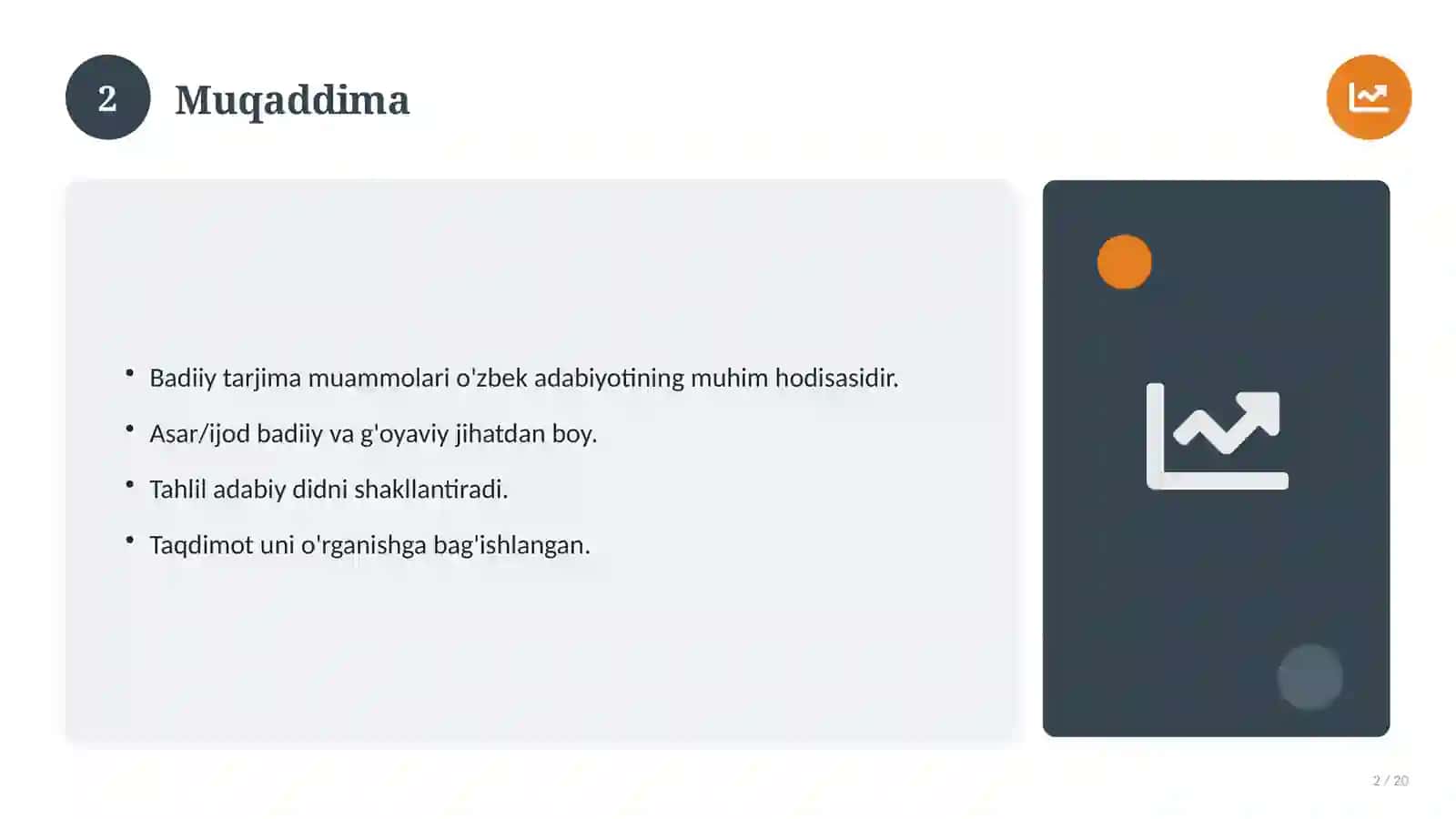 Badiiy tarjima muammolari 2