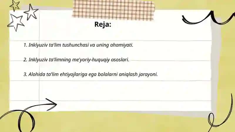 Inkulyuziv ta'limni amalga oshirilishi istiqbollar va muommolar 2