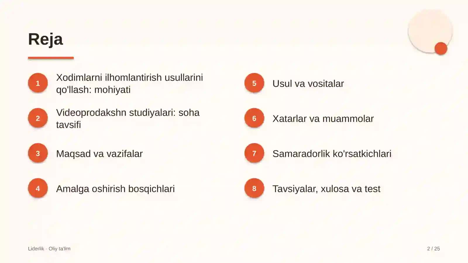 videoprodakshn studiyalarida xodimlarni ilhomlantirish usullarini qo'llash 4619 2