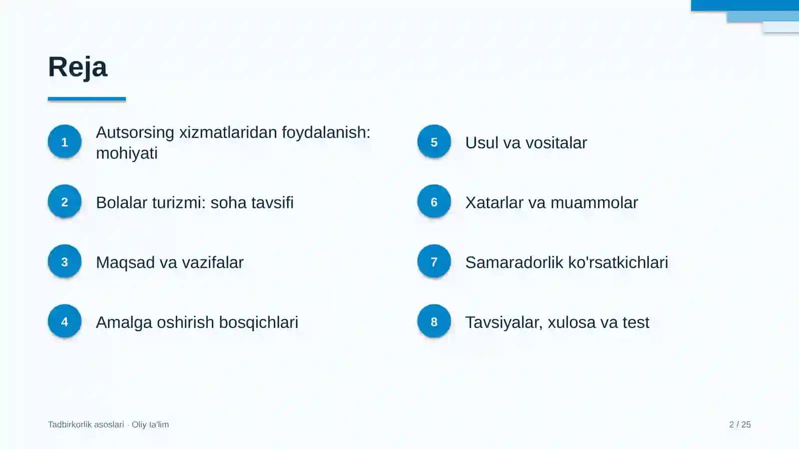 bolalar turizmida autsorsing xizmatlaridan foydalanish 9712 2