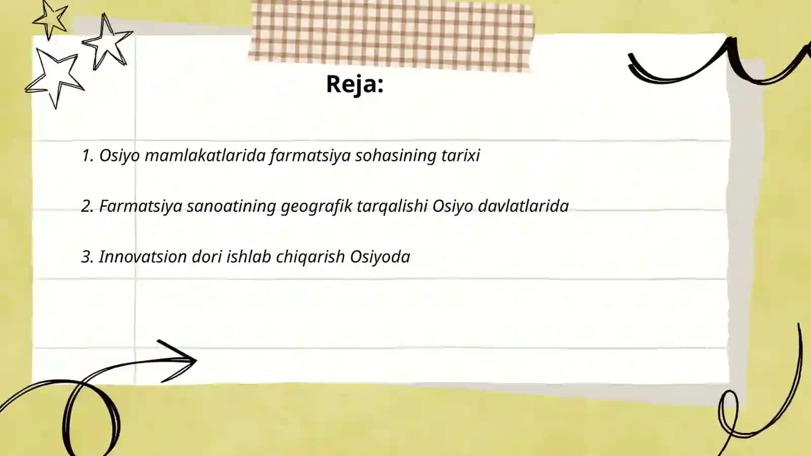 Osiyo mamlakatlarida farmatsiyani rivojlanish o'ziga xosligi 2