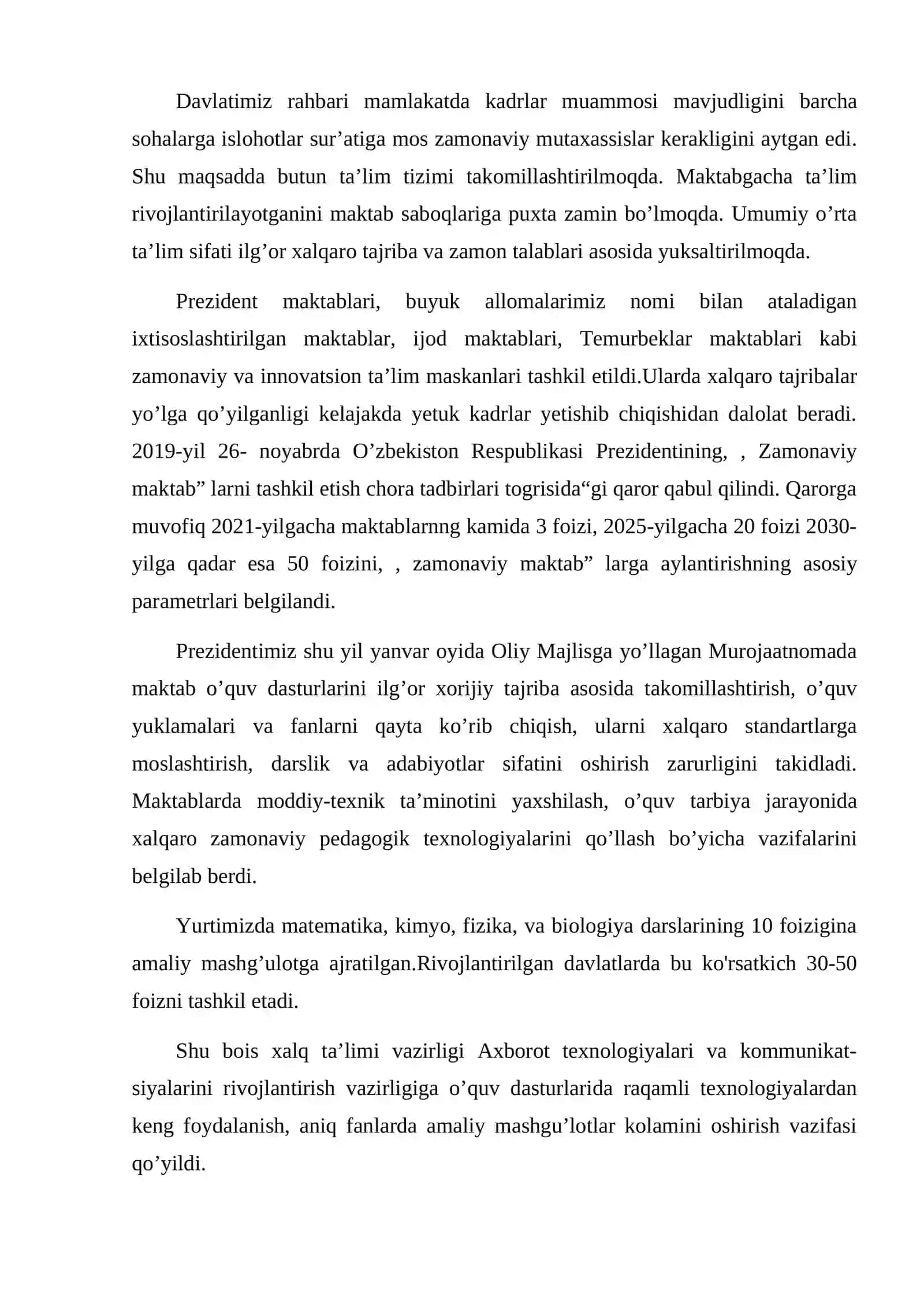 Ta’lim faoliyati sifatini boshqarishda chet el tajribasi 2