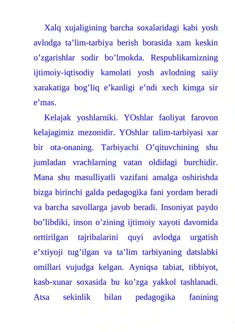 Pedagogika fanining asosiy kategoriyalari 2