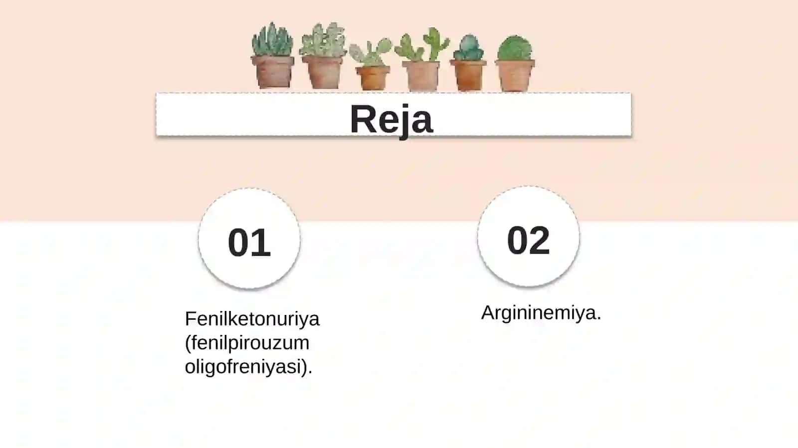 Aminokislotalar almashinuvining buzilishi 2
