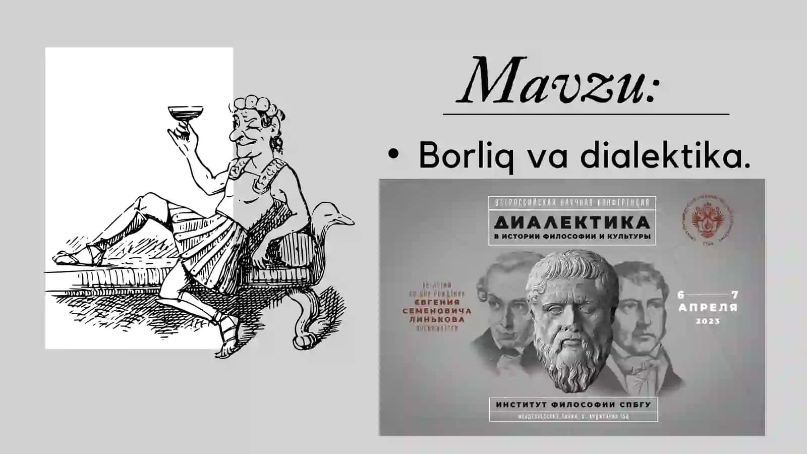 Borliq va dialektika 2