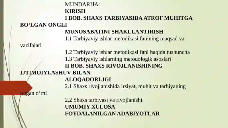 Shaxstarbiyasida Atrof muhitga Bolgan Ongli Munosabatni Shakllantirish 2