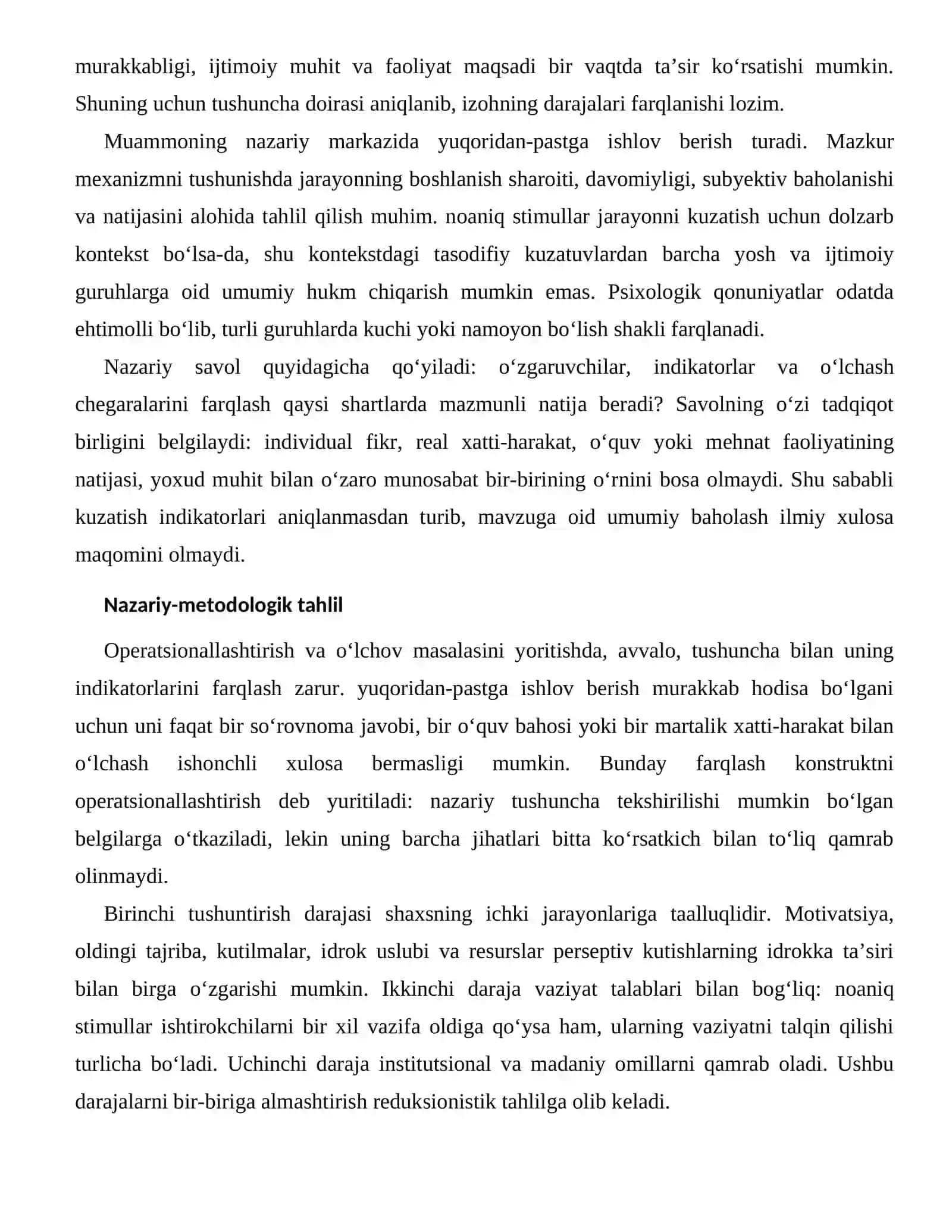 PERSEPTIV KUTISHLARNING IDROKKA TA’SIRI — BAHOLASH VA DIAGNOSTIKA MASALALARI 2