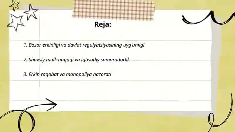 Iqtisod va liberalizm tamoyillarining o'zaro aloqadorligi 2