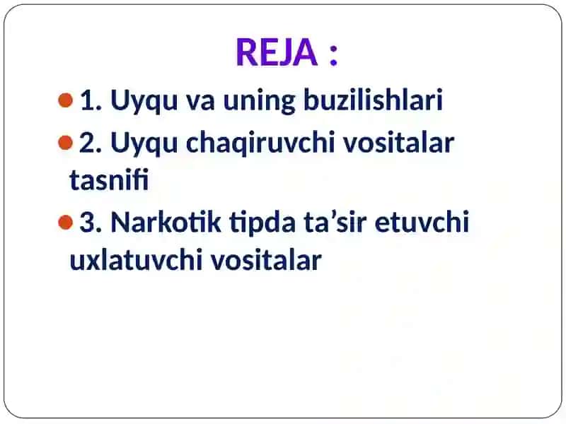 Uxlatuvchi vositalar 2