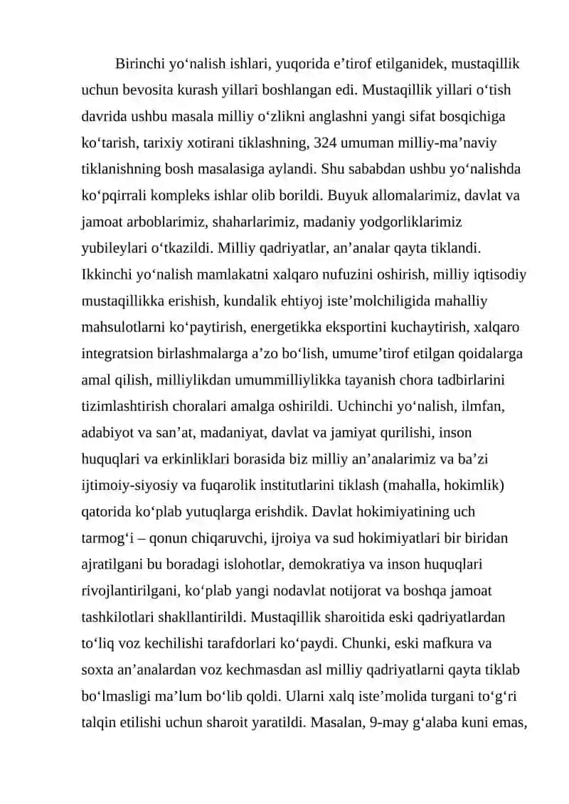 O‘ZBEKISTONDA MILLIY MA’NAVIYAT NAZARIYASINING RIVOJLANISH XUSUSIYATLARI 2