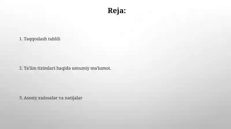 Shvetsiya-Polsha davlatlari ta'lim tizimi va komprativistik tahlil 2