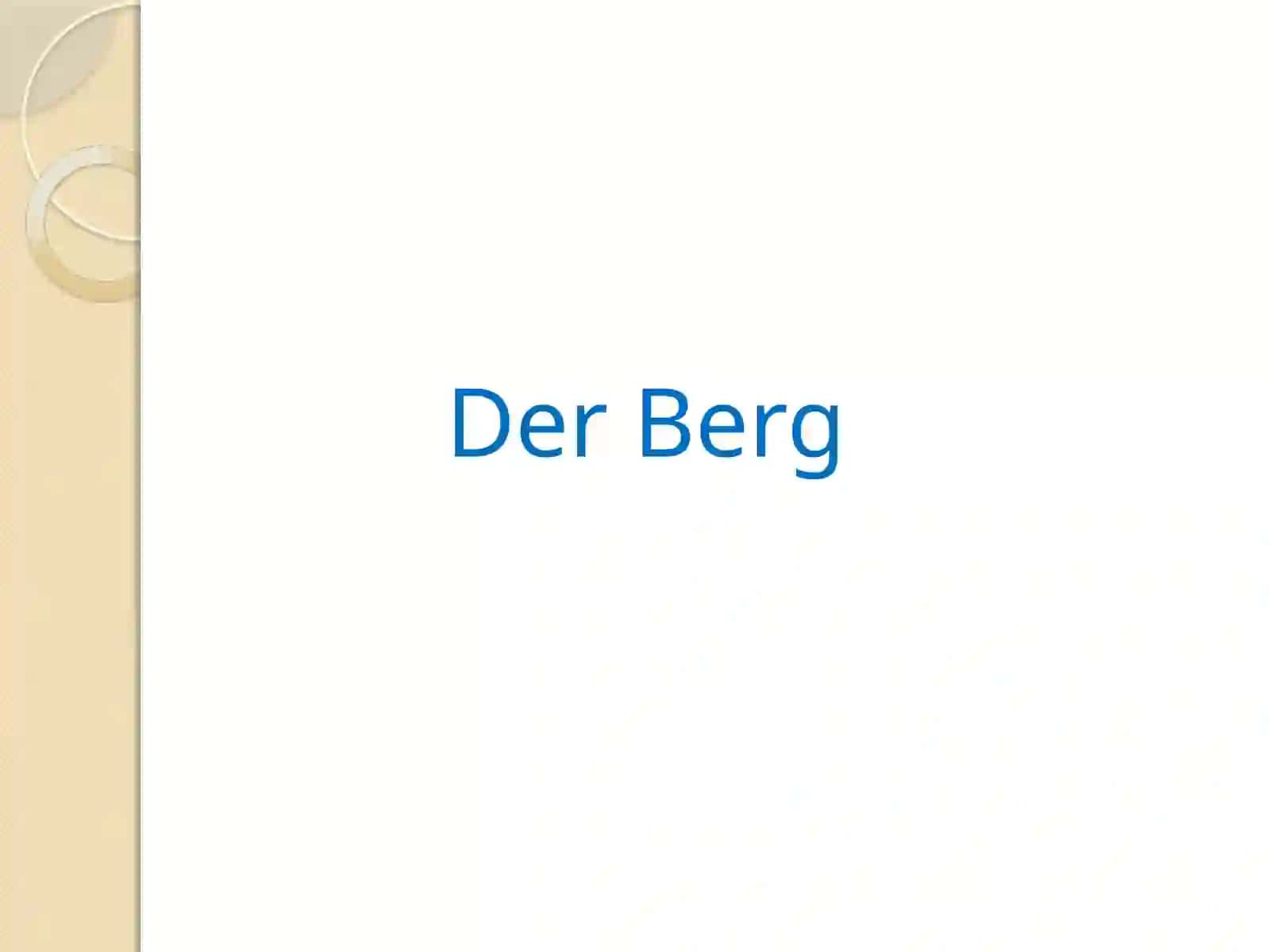 Der Berg 2