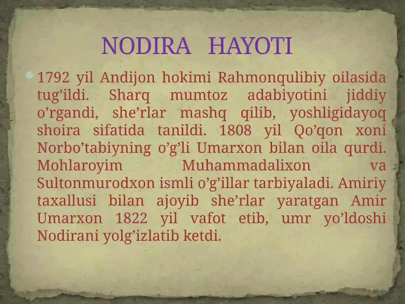 Mohlaroyim Nodira 2