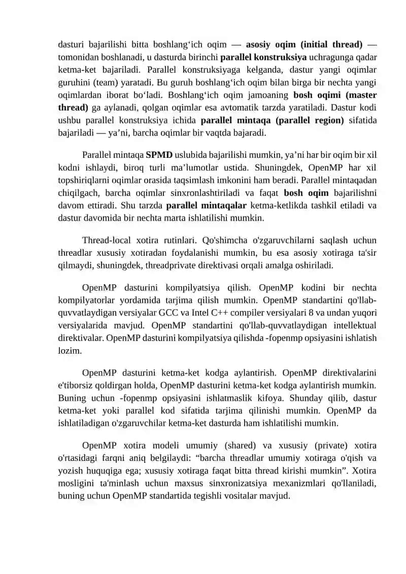 OpenMP 2