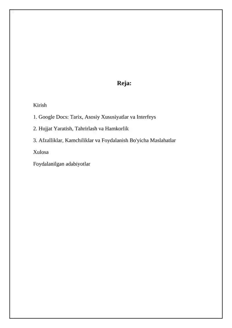 Google Docs 2