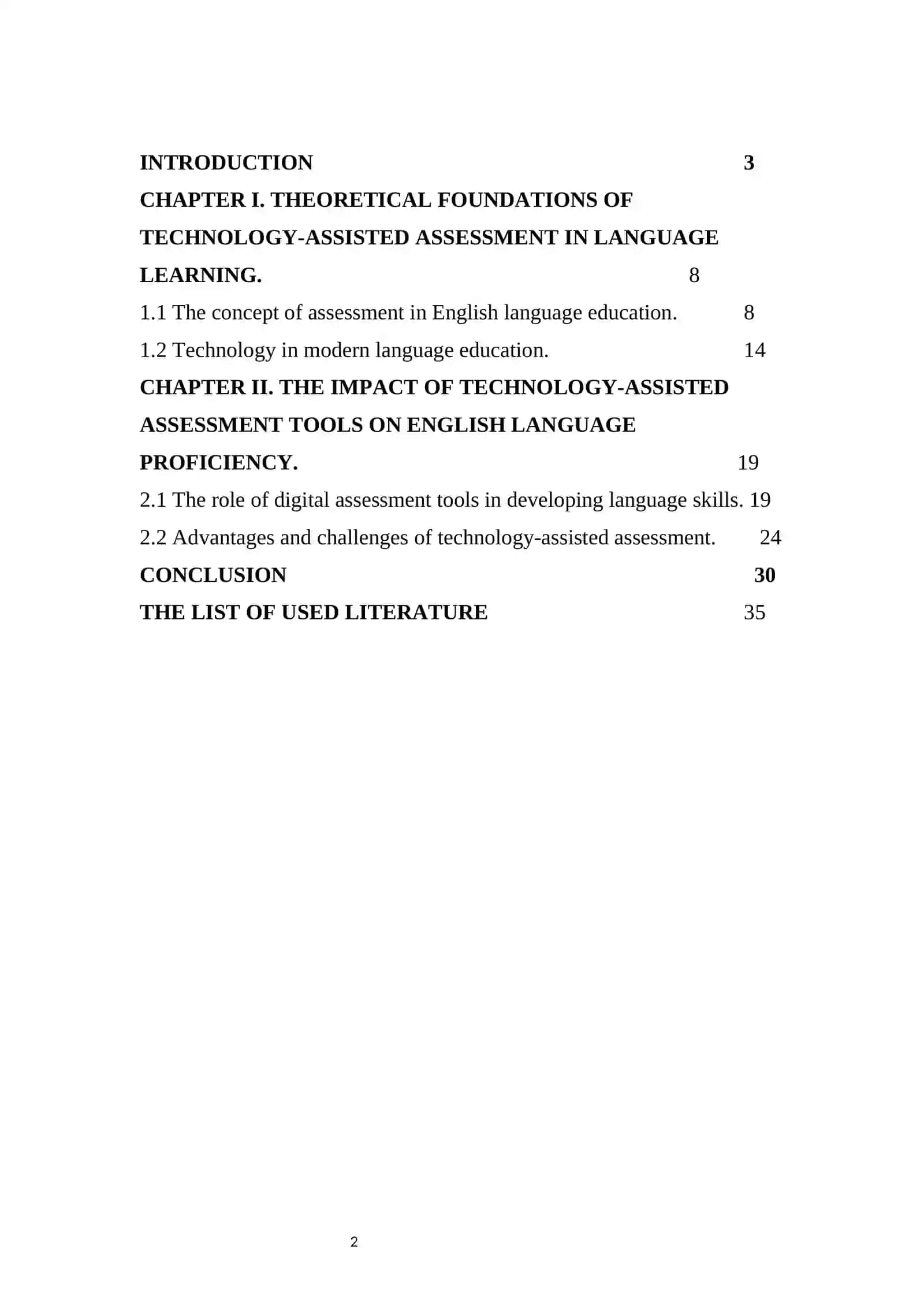 THE IMPACT OF TECHNOLOGY- ASSISTED ASSESSMENT TOOLS ON ENGLISH LANGUAGE PROFICIENCY 2