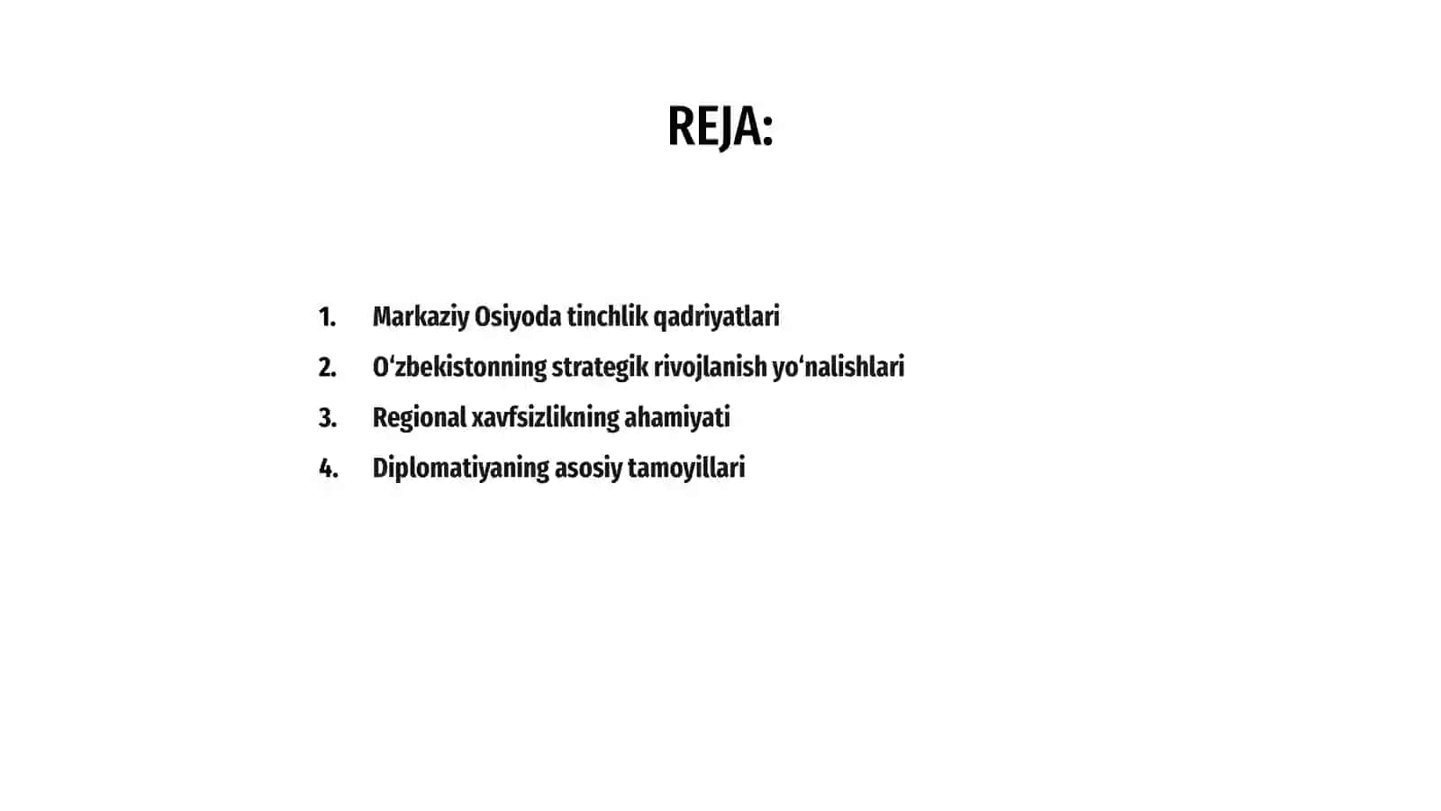 Markaziy Osiyoda Tinchlik va Barqarorlik 2