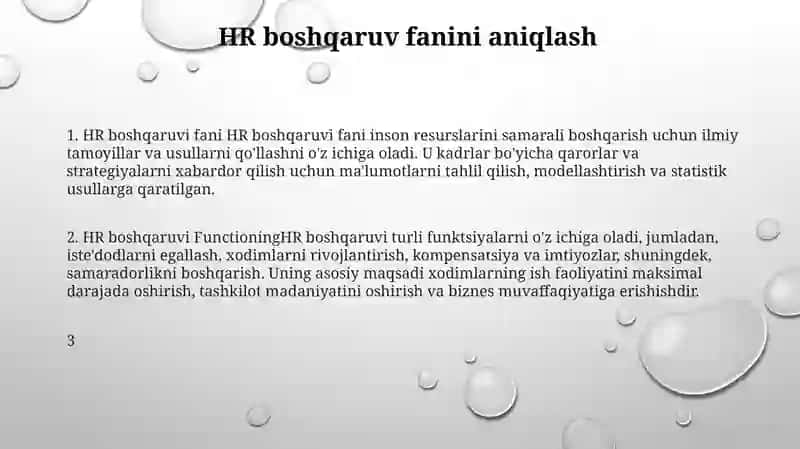HrMenejment Fanining Asosiy Maqsadlari NimadanIborat 2