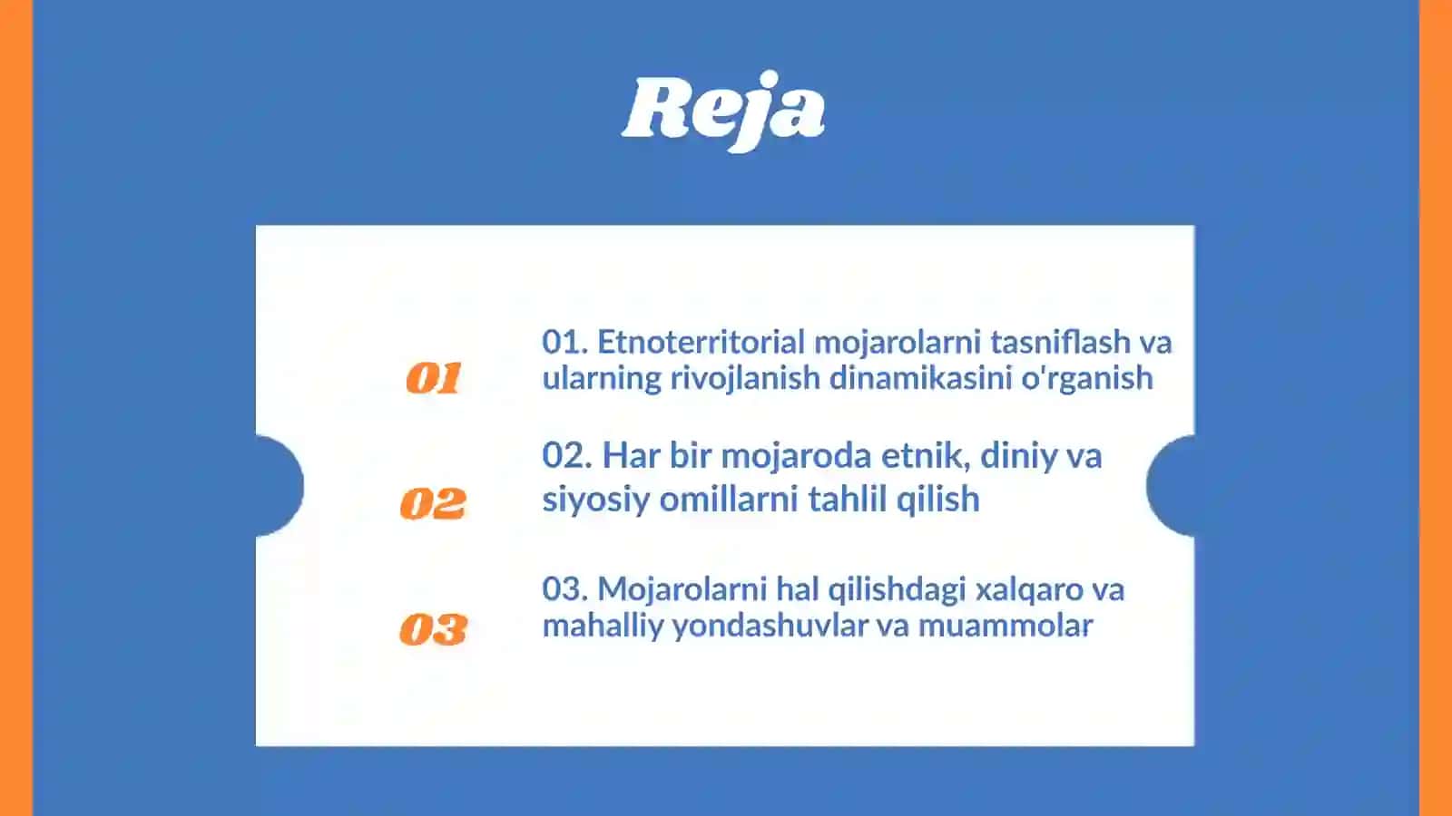 Etnoterritorial mojarolar: umumiy tushuncha va tasniflash 2