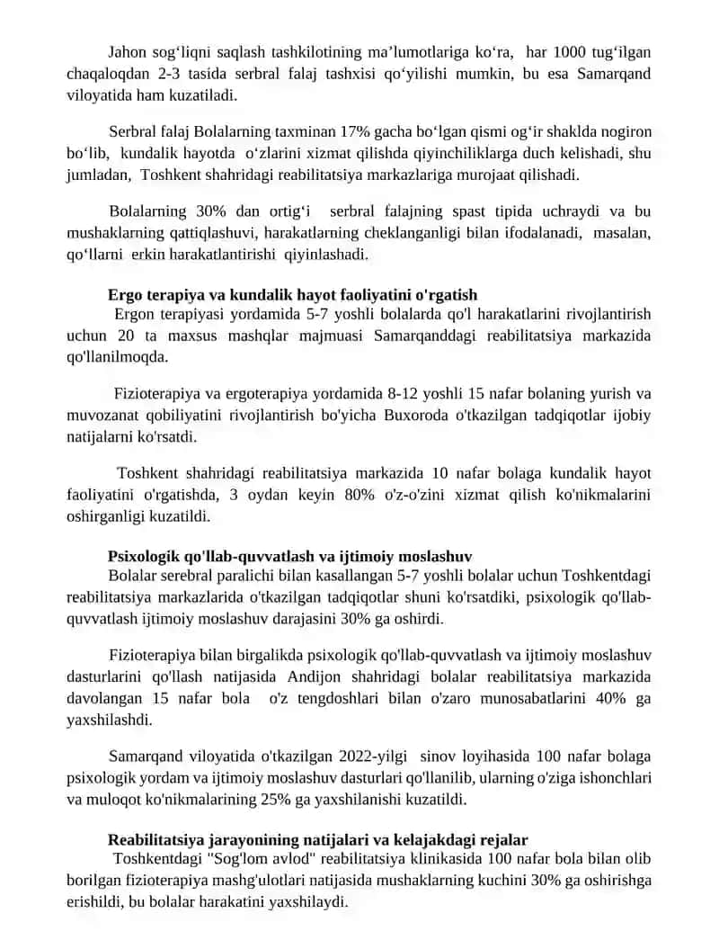 Reabilitatsiya ishlari 2