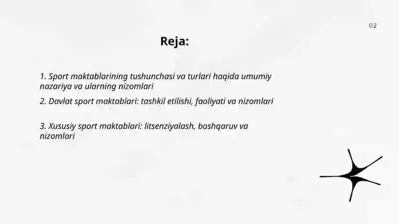 Sport maktablarining turlari va ularning nizomlari haqida tushunchalar 2