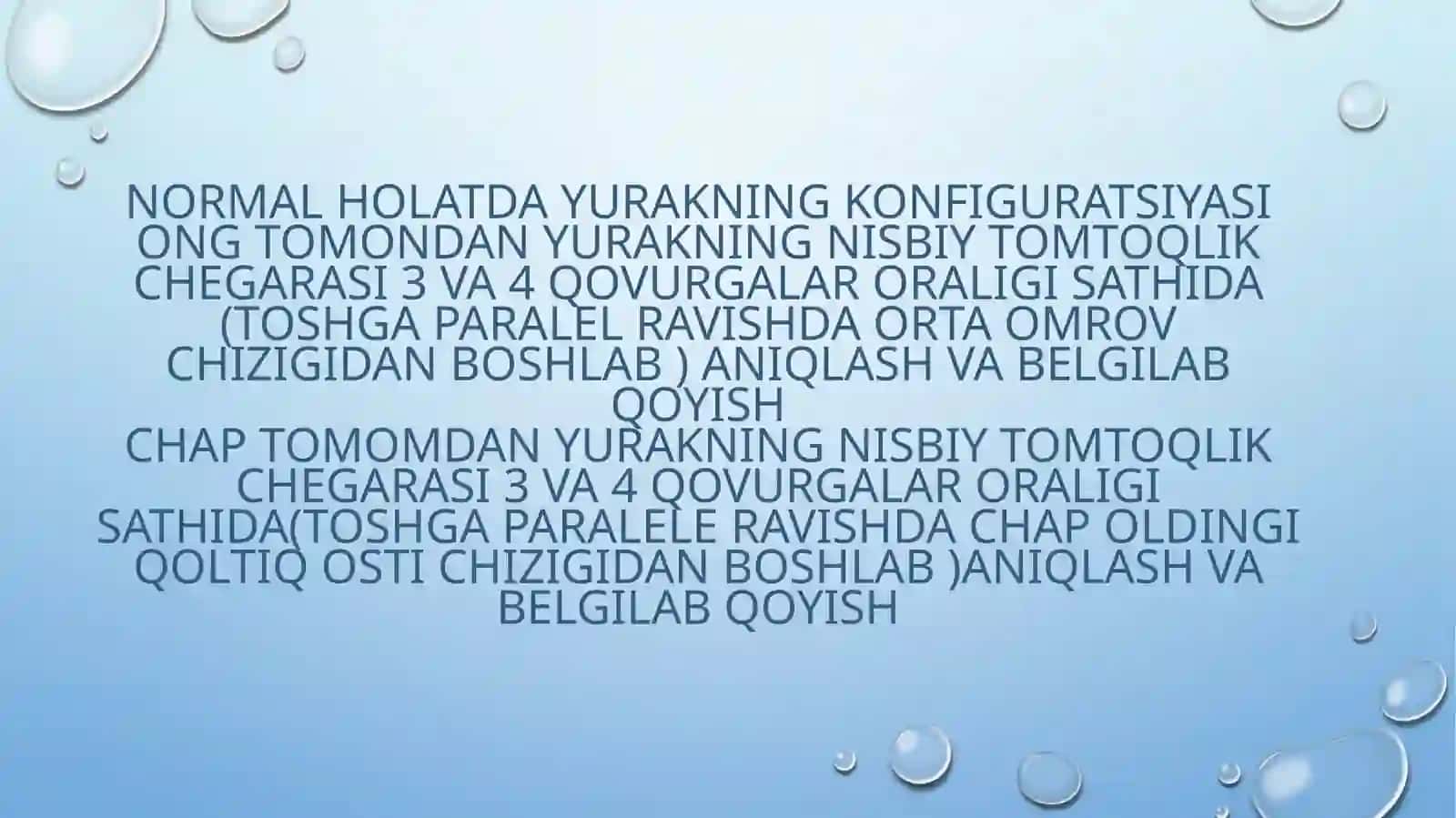 TURLI YURAK KONFIGURATSIYALARINI CHIZISH 2