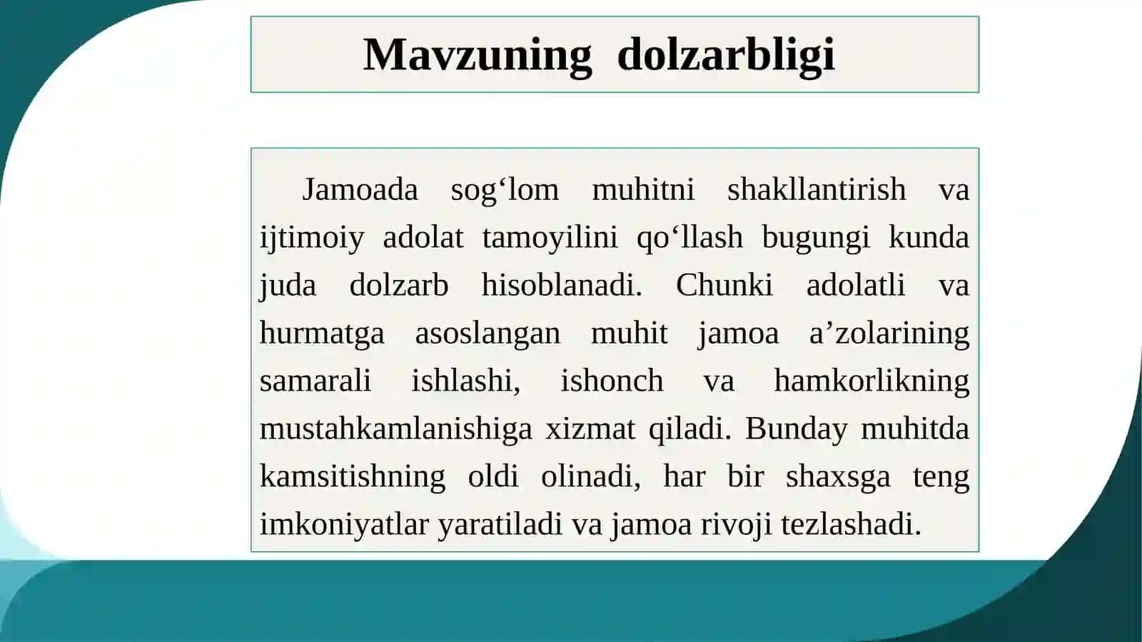 Menejerliko'quvkursitinglovchisi 2