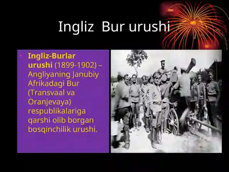 Ingliz-Burlar urushi 2