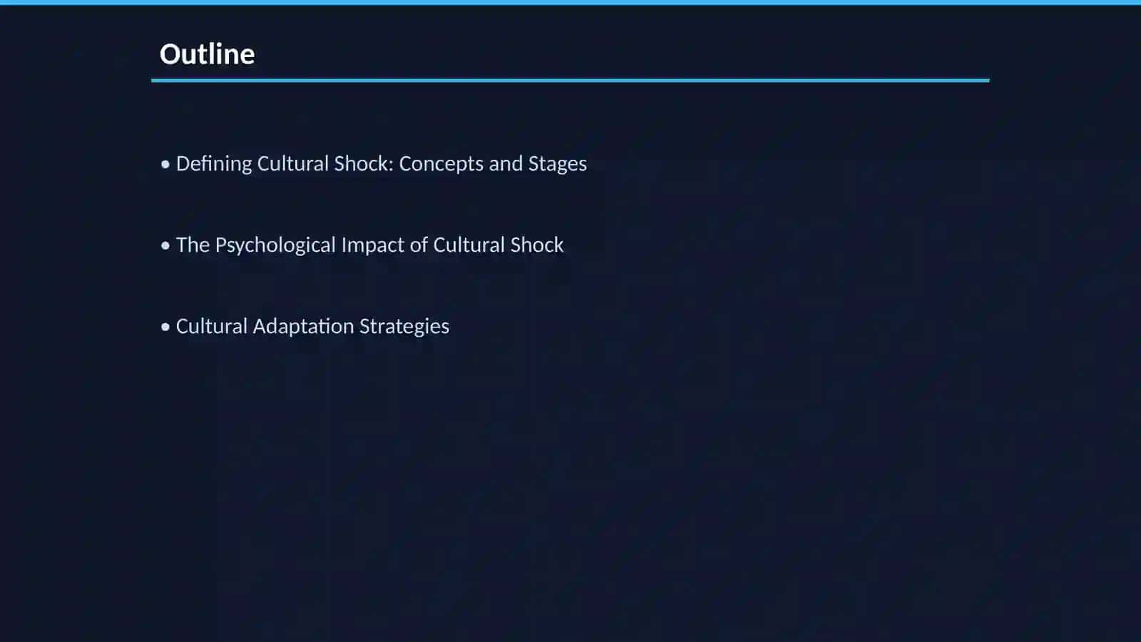 Cultural shock and Intercultural empathy 2