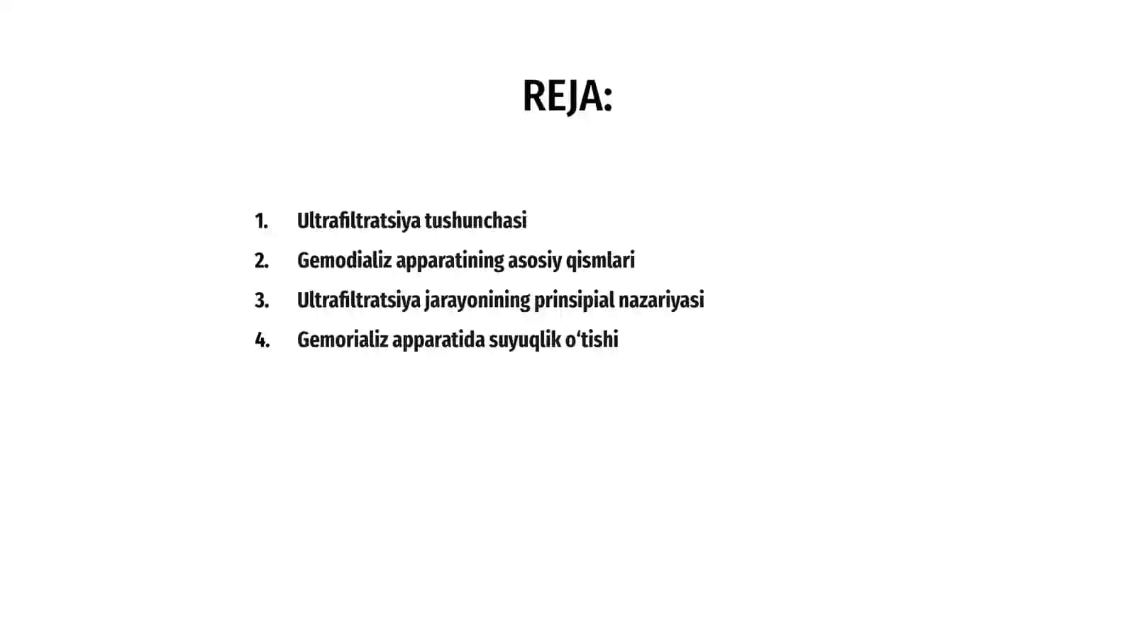 Ultrafiltratsiya va gemodializ apparatining ishlash prinsipi 2