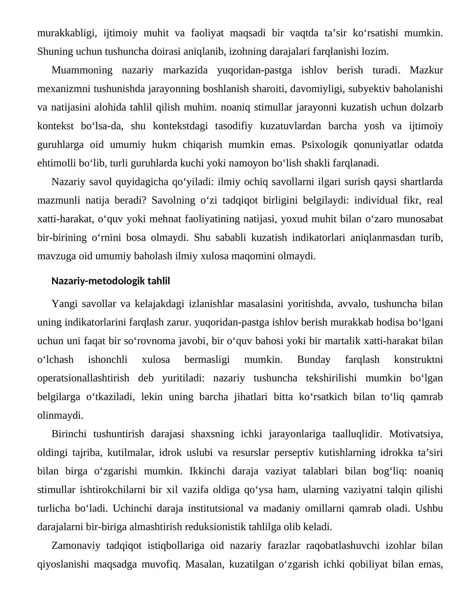 PERSEPTIV KUTISHLARNING IDROKKA TA’SIRI — ZAMONAVIY TADQIQOT ISTIQBOLLARI 2