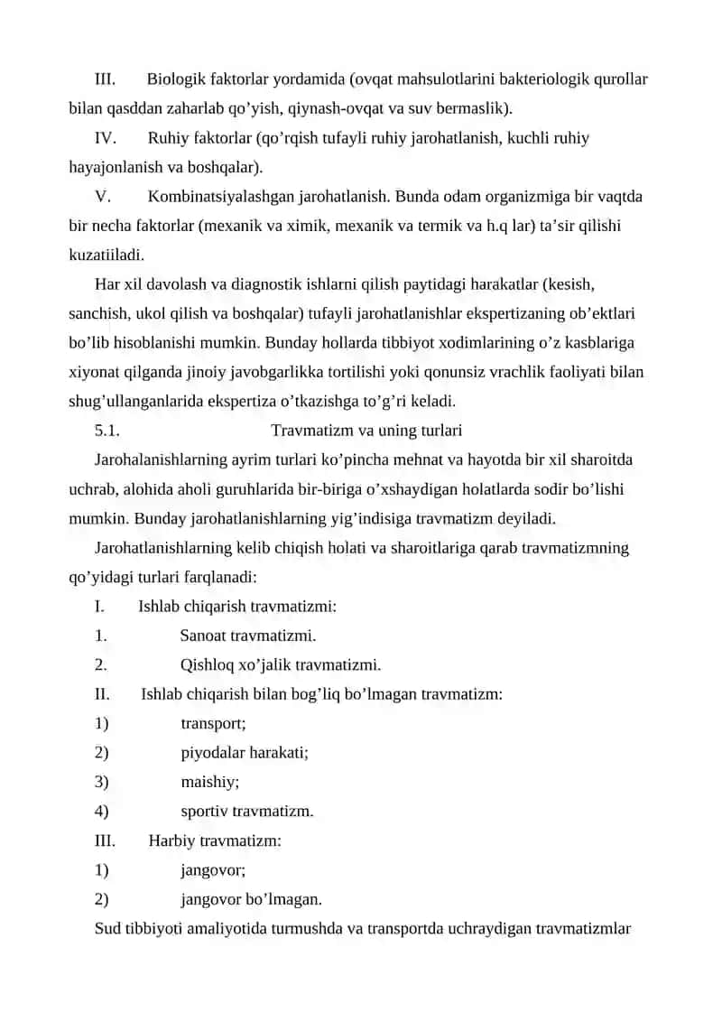 Jarohatning Hayotlik Vaqtida Yetkazilganligini Aniqlash 2