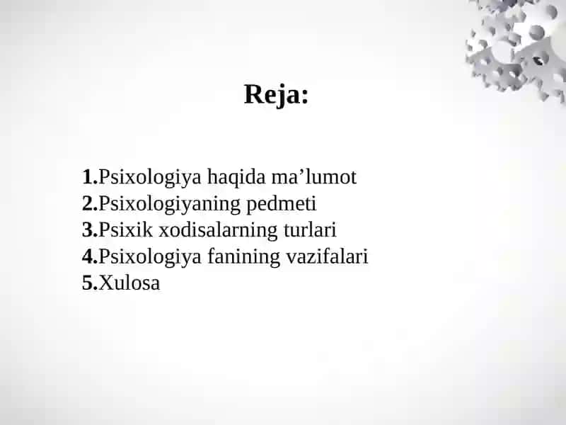 Psixologiya haqida 2