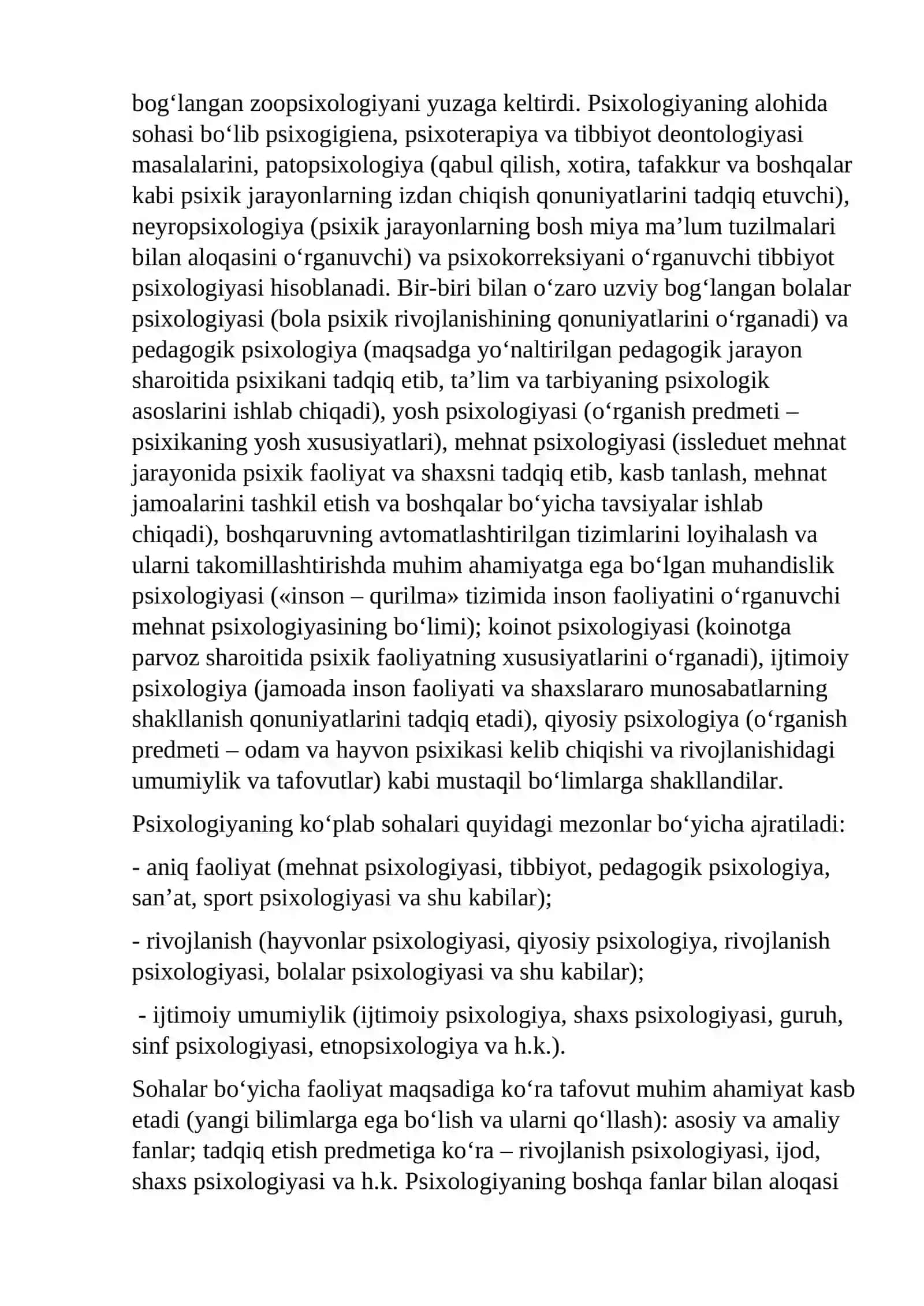 eksperimental psixologiyaning hozirgi davrdagi holati 2