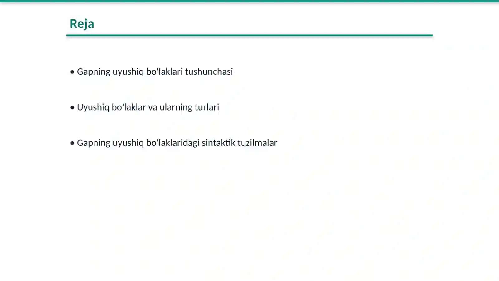 Gapning uyushiq bo'laklari 2