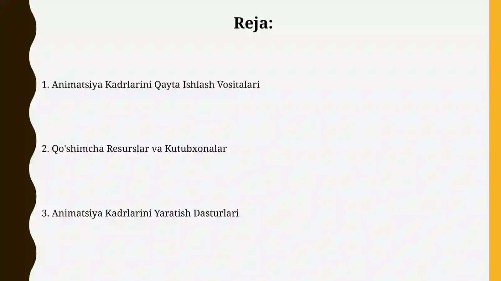 Animatsion lavhalarni yaratish va ishlov berishvositalarivamanbaalari 2