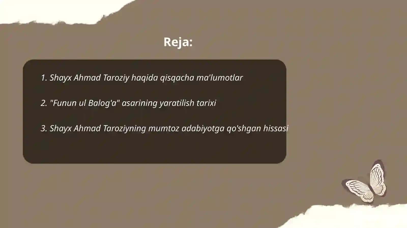 Funun ul Balog'a 2