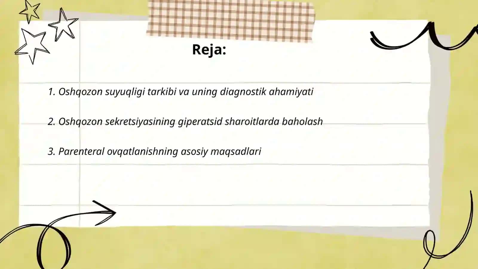 Oshqozon suyuqligi tashxisi 2