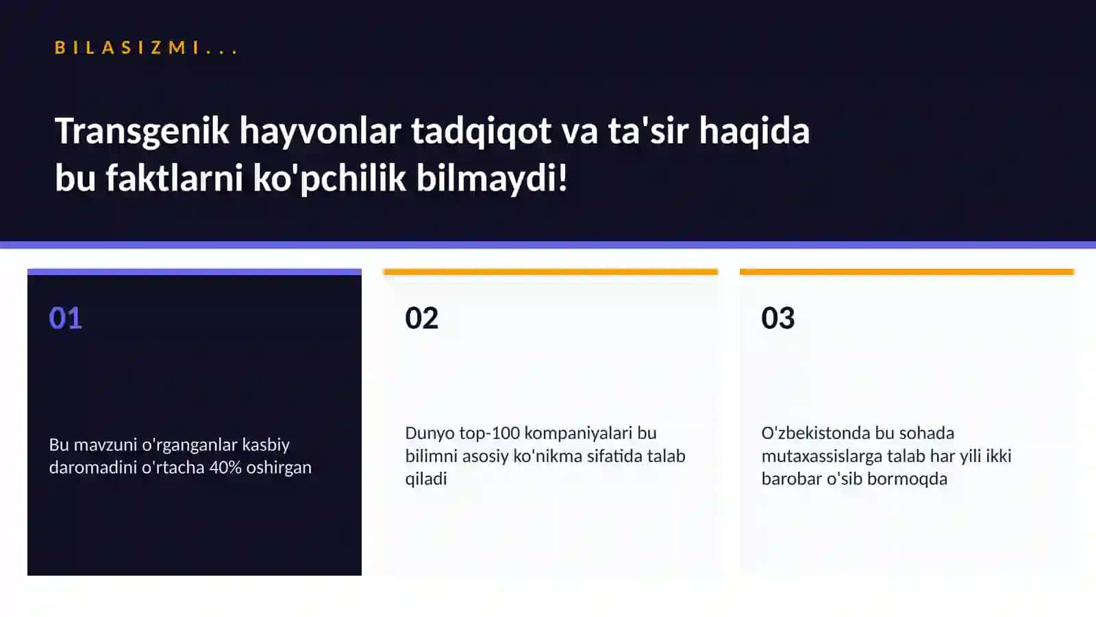 Transgenik hayvonlar tadqiqot va ta'sir 2