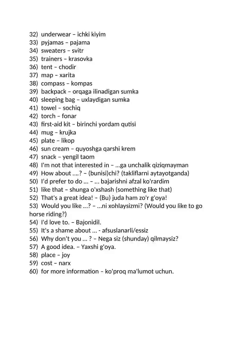 Prepare Grade 9 Unit 7: Adventure Holidays 2
