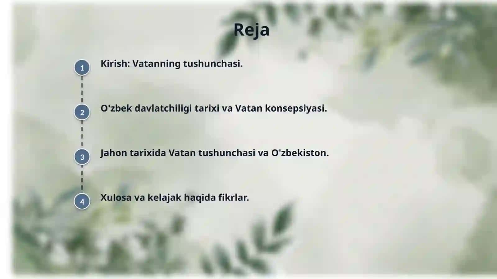 Men uchun Vatan nima? 2