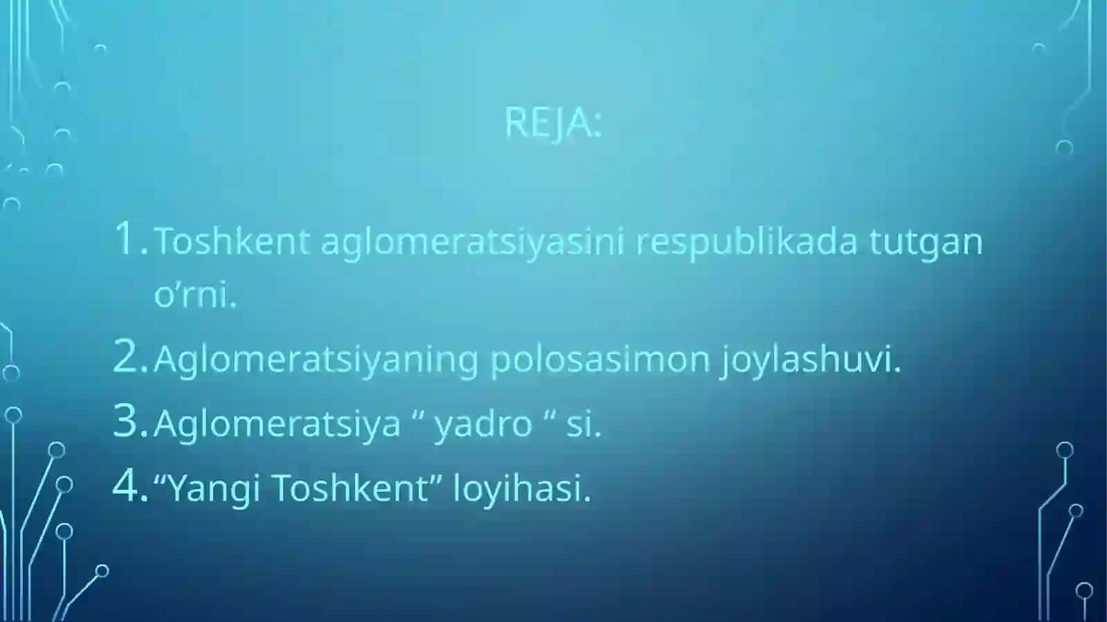 Shaharlar geografiyasi va geourbanistika 2